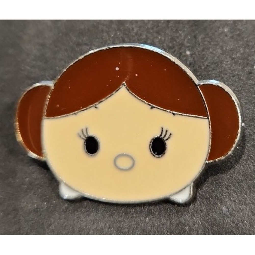 Disney Pin Star Wars Princess‎ Leia Tsum Tsum Series 1 Mystery 120057 D-75